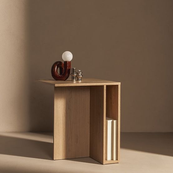 Table d'appoint Yaso Chêne Cremona Torro