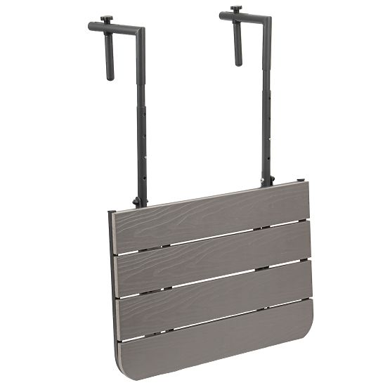 Table de balcon pliable ARETTO gris