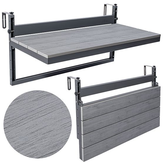 Table de balcon suspendu AGATTI STONEWOOD