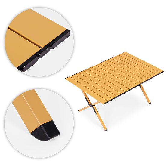 Table de camping pliable 90x60 cm avec sac MultiGarden