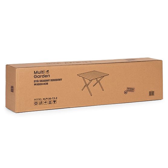 Table de camping pliable 90x60 cm avec sac MultiGarden