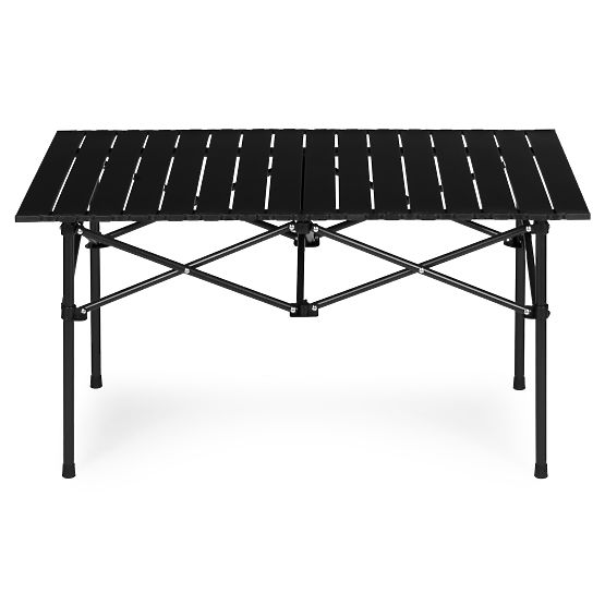 Table de camping pliable 95x55 cm avec sac noir MultiGarden