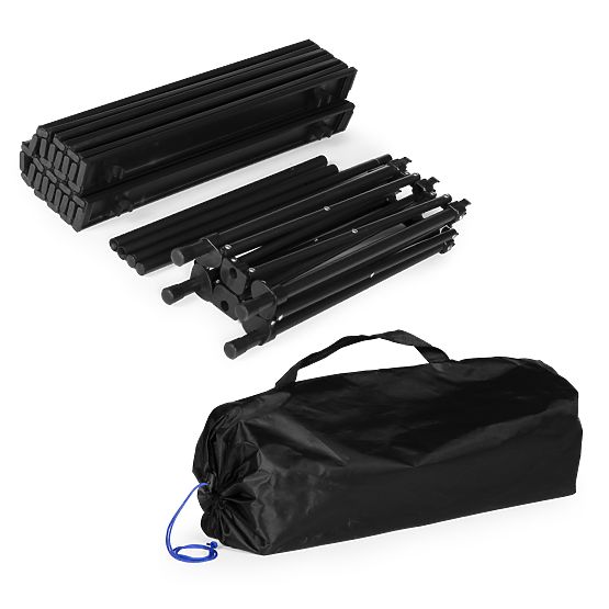 Table de camping pliable 95x55 cm avec sac noir MultiGarden