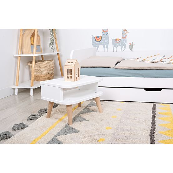 Table de chevet NELL - blanc