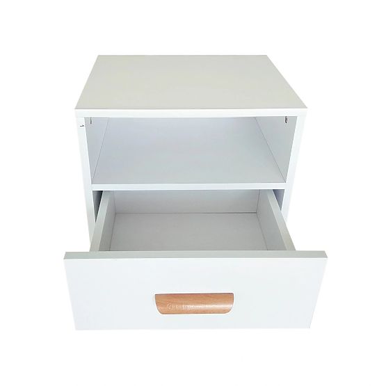 Table de chevet SCANDI avec tiroir