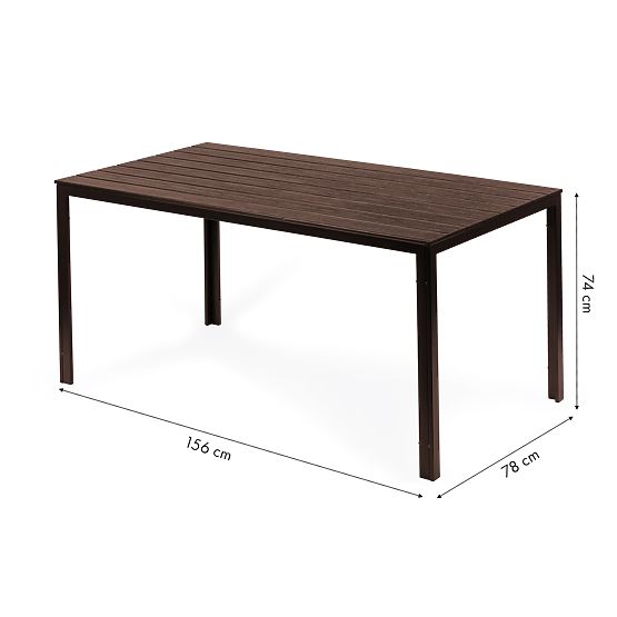 Table de jardin BASIC