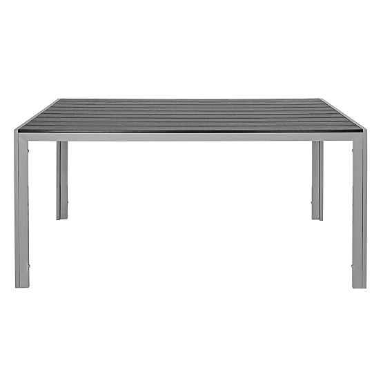 Table de jardin en aluminium ZENON 150x90 cm