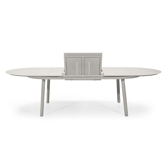 Table de jardin extensible Marinelli 230-300 cm, aluminium, beige clair