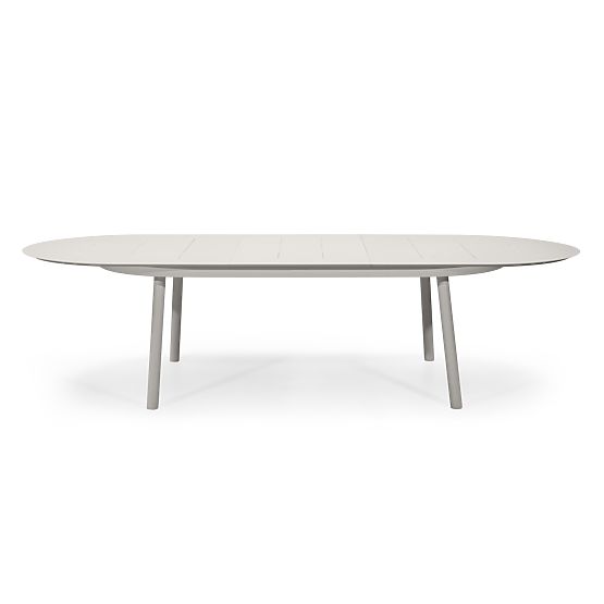 Table de jardin extensible Marinelli 230-300 cm, aluminium, beige clair