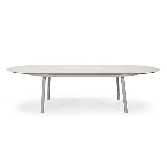 Table de jardin extensible Marinelli 230-300 cm, aluminium, beige clair