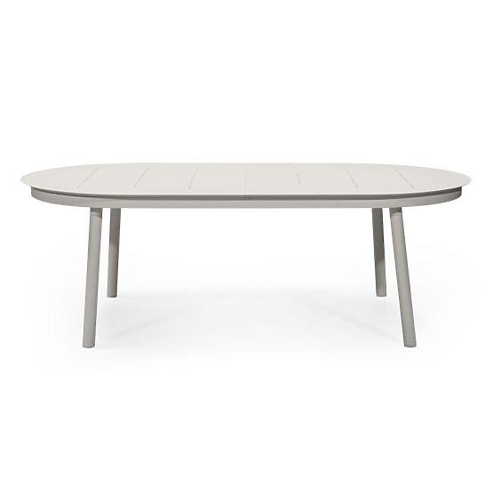 Table de jardin extensible Marinelli II 230-300 cm, aluminium, beige clair