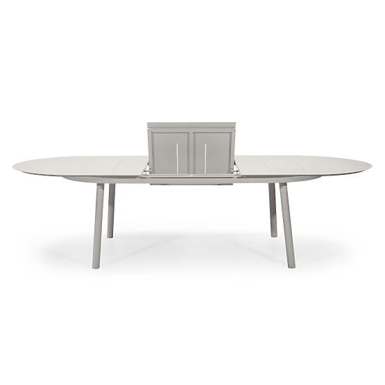 Table de jardin extensible Marinelli II 230-300 cm, aluminium, beige clair
