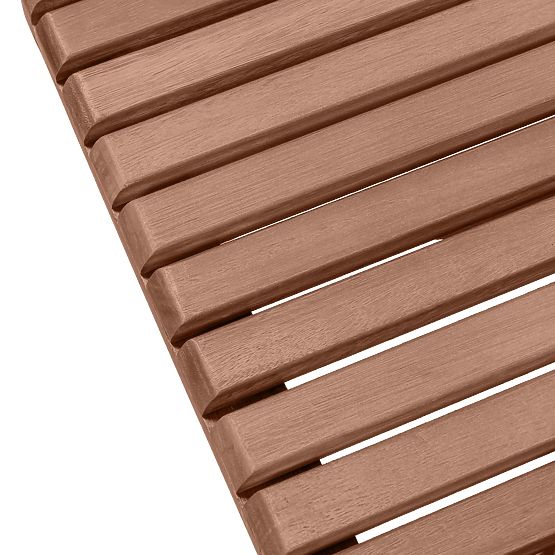 Table de jardin Familis ll, 240 cm, bois d'eucalyptus FSC, brun foncé