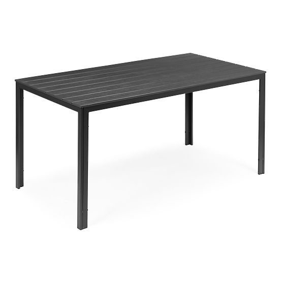 Table de jardin pour 6 personnes Polywood mobilier de terrasse