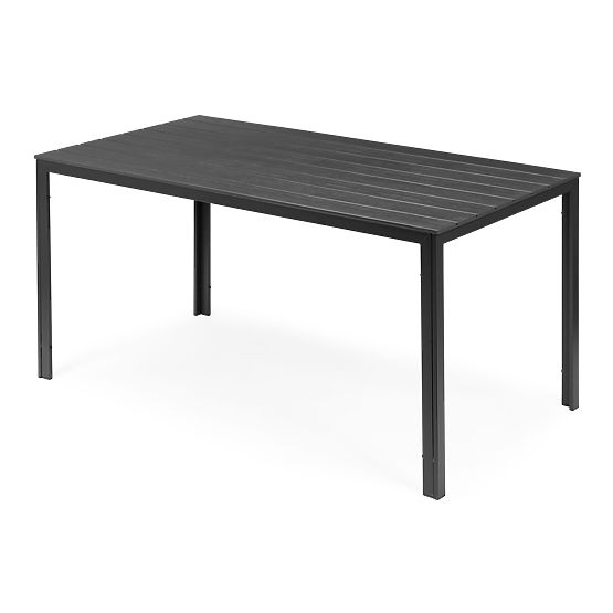 Table de jardin pour 6 personnes Polywood mobilier de terrasse