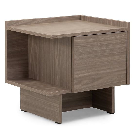 Table de nuit Kanso, chêne perle