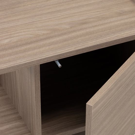 Table de nuit Kanso, chêne perle