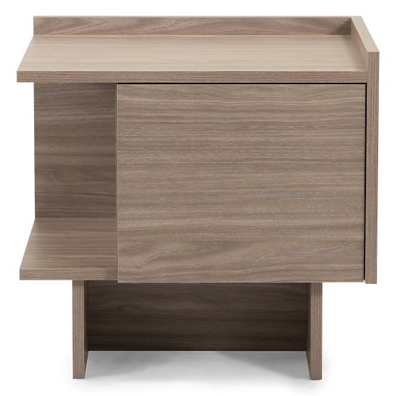 Table de nuit Kanso, chêne perle
