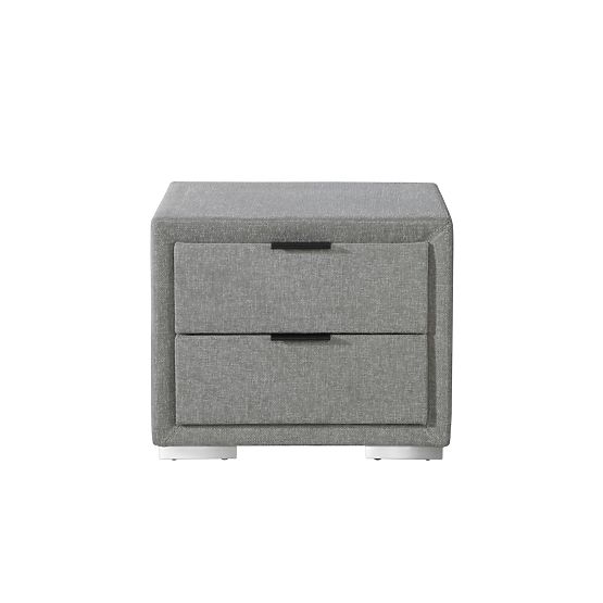 Table de nuit LEVANTER grise (1p=1pc)