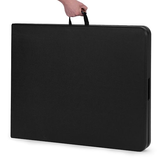 Table de restauration pliable 180 cm en valise noir ModernHome