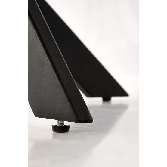 Table EDGAR, plateau - chêne doré, pieds - noir (2p=1ks)