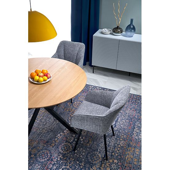 Table extensible ACORD, naturel / noir (2p=1ks)