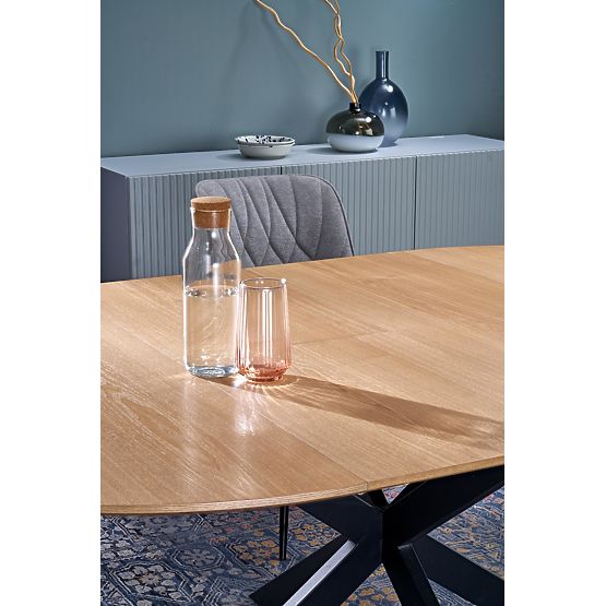 Table extensible ACORD, naturel / noir (2p=1ks)