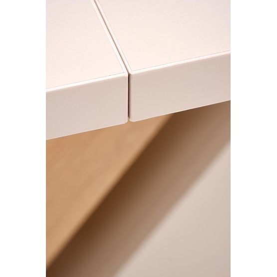 Table extensible BRANDON 160-200/90 cm cachemire/chêne cremona (2p=1ks)