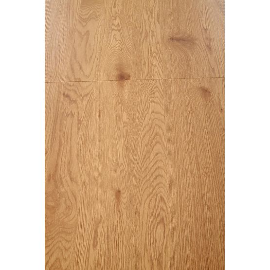 Table extensible COLORADO, plateau - chêne doré, cadre - noir (2p=1ks)