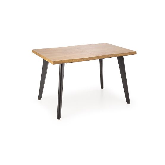 Table extensible DICKSON 2 150-210/90 cm, plateau - naturel, pieds - noirs (2p=1ks)
