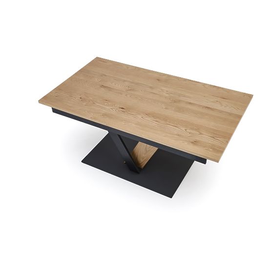 Table extensible FANIS, naturel / noir (3p=1ks)