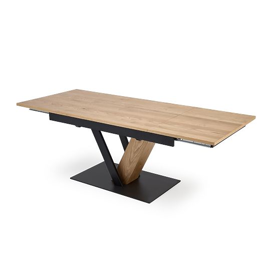 Table extensible FANIS, naturel / noir (3p=1ks)