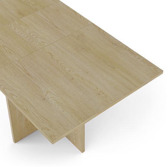 Table extensible Jose 140-200 cm, rectangulaire, Chêne Cremona Torro