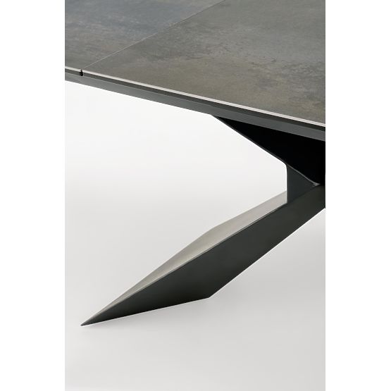 Table extensible LUCIANO, plateau : marbre bleu (2p=1ks)