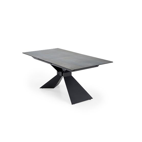 Table extensible LUCIANO, plateau : marbre bleu (2p=1ks)