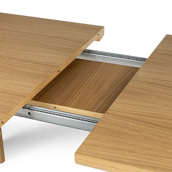 Table extensible Marbella 160-200 cm, rectangulaire, naturel