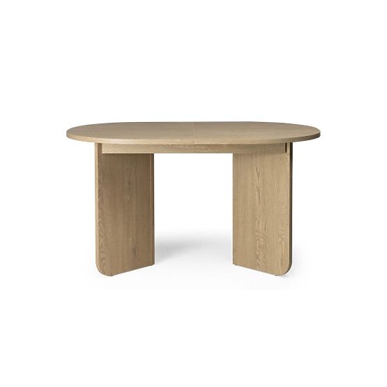 Table extensible Mou 140-200 cm, Chêne Cremona Torro, plateau ovale