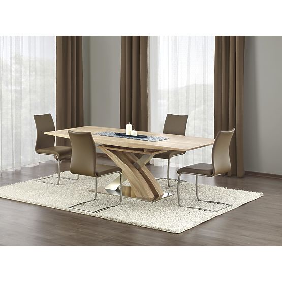 Table extensible SANDOR chêne sonoma (3p=1ks)