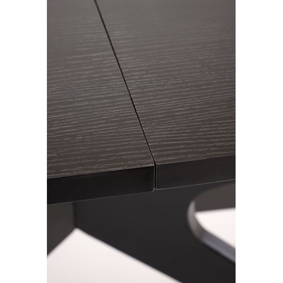 Table extensible SANDRO, noir (2p=1ks)