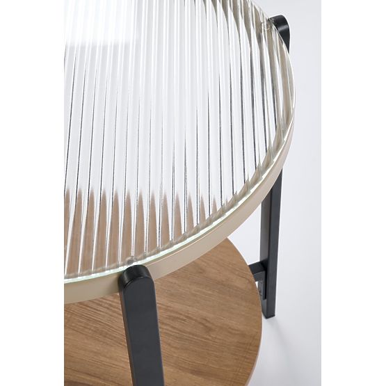 Table KAMALA S, naturel / noir (1p=1pc)