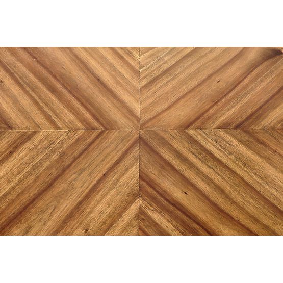 Table LOCARNO, plateau - noyer, pied - noir (2p=1pc)