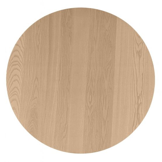 Table à manger Bali 120 cm, ronde, crème blanche