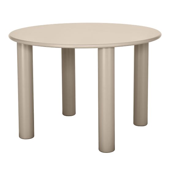 Table à manger Joki 110 cm, rond, beige foncé