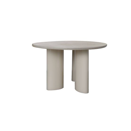 Table à manger Rio 160 cm, beige clair/marbre