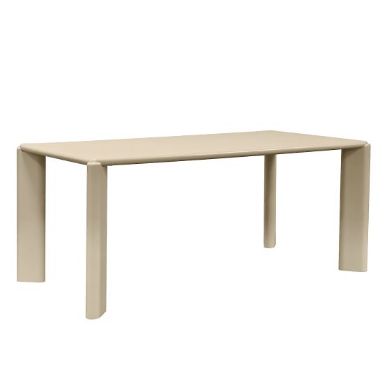 Table à manger Tao 180x90 cm, beige