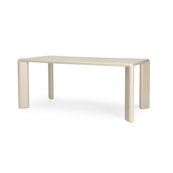 Table à manger Tao 180x90 cm, beige