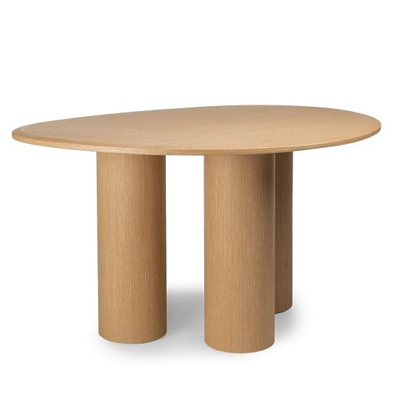 Table à manger Vesper 140 cm, chêne naturel