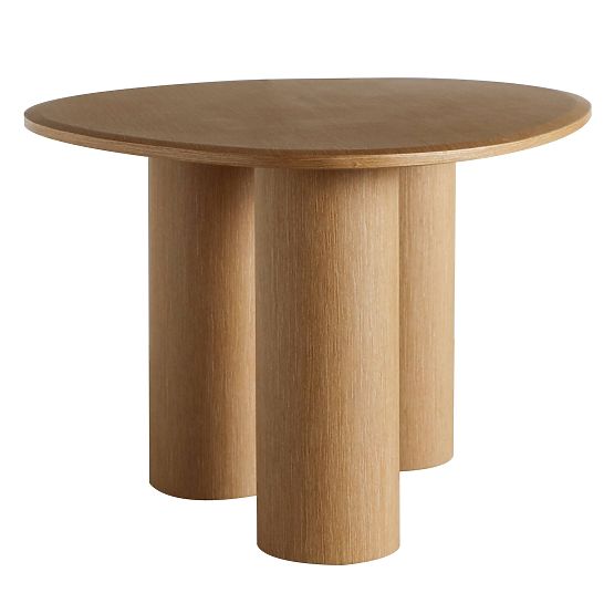 Table à manger Vesper 140 cm, chêne naturel