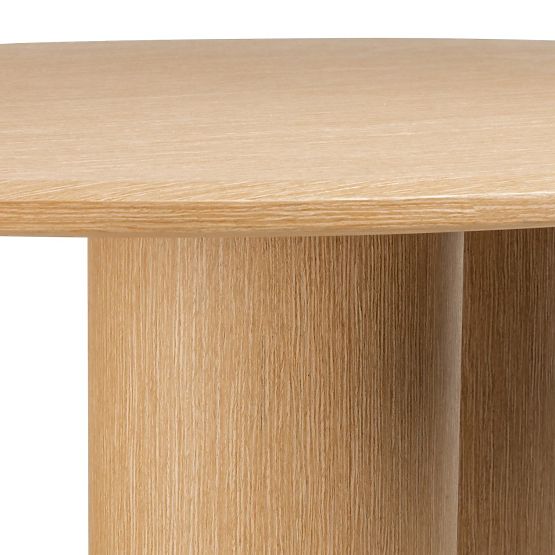Table à manger Vesper 140 cm, chêne naturel