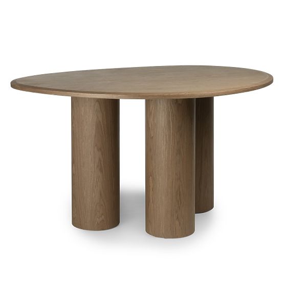 Table à manger Vesper 140 cm, noyer